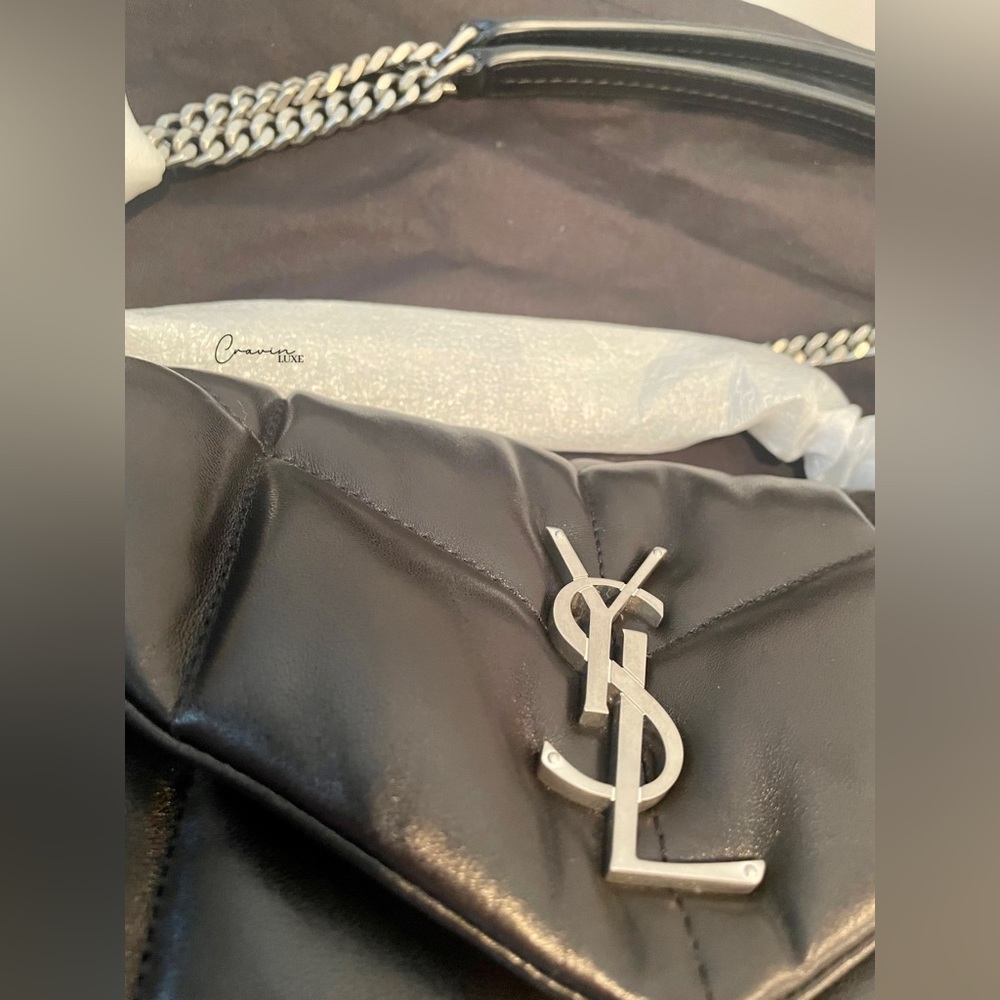 ❌❌SOLD❌❌ New Saint Laurent LouLou Puffer Small - Picture 11 of 14